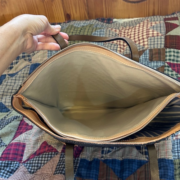 Consuela Black Tote with Multicolor Floral Embroidery - Picture 16 of 16